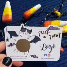 Load image into Gallery viewer, Halloween Cat Scratch Off Cards
