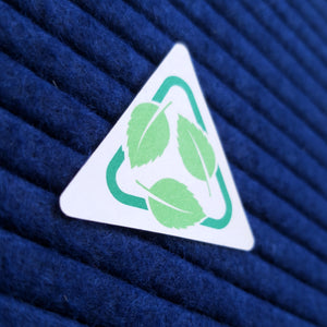 recycle leaves sticker