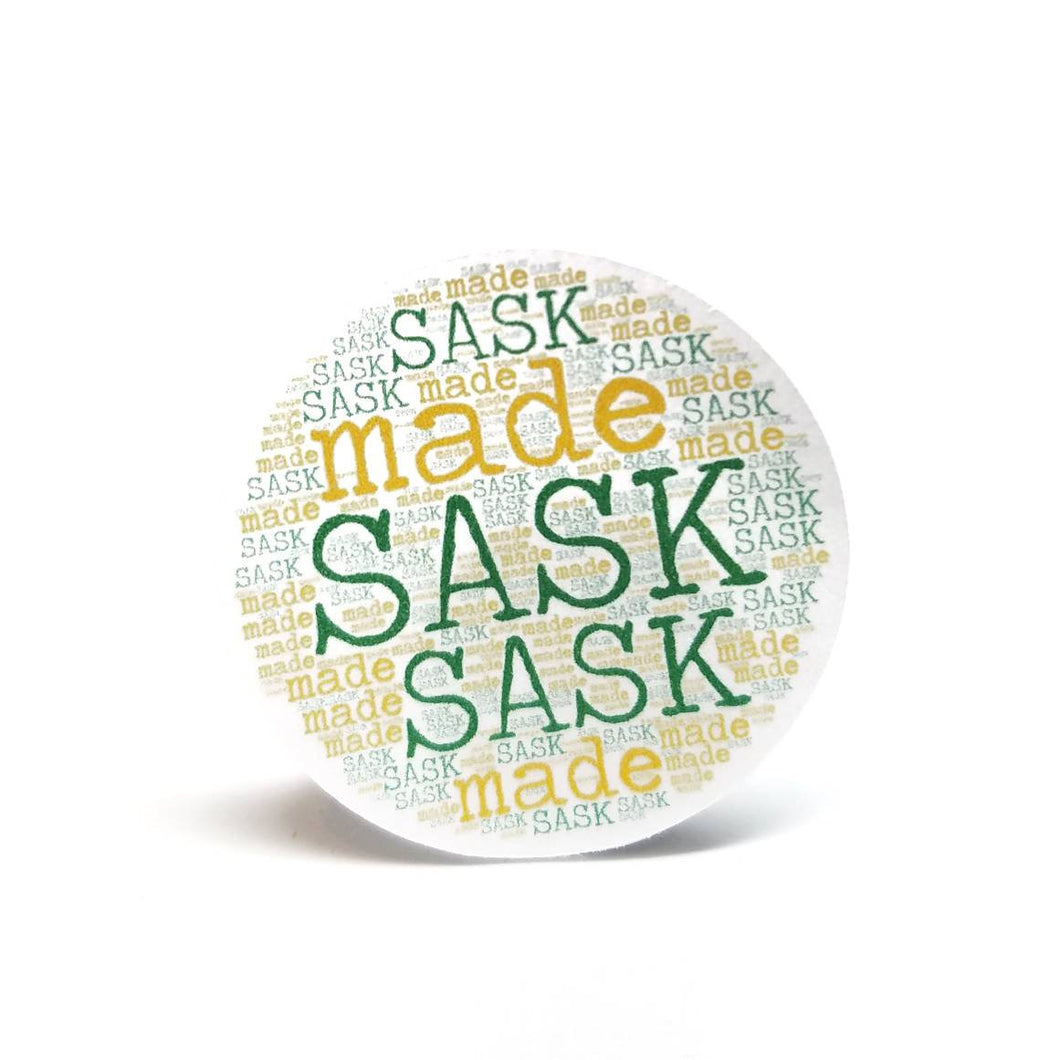 SASK MADE - Made in Sask Stickers