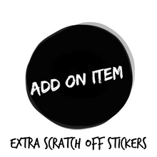 Load image into Gallery viewer, Extra Scratch Off Circles - Add-On item ONLY
