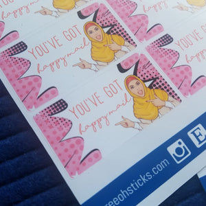 You've Got Happy Mail Sticker