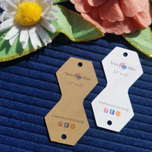 Load image into Gallery viewer, Hexagon Necklace Tags

