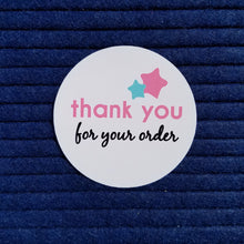Load image into Gallery viewer, Thank you for your order! Sticker
