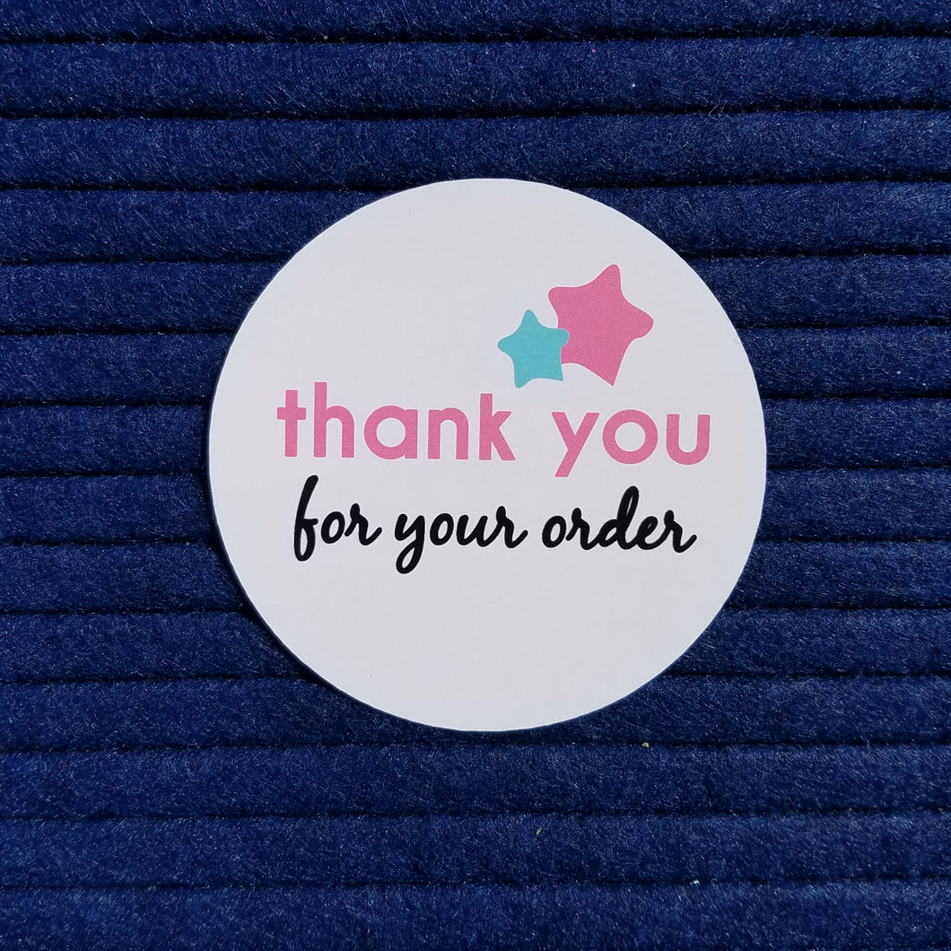 Thank you for your order! Sticker