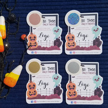 Load image into Gallery viewer, No Tricks Only Treats Halloween Scratch Off Cards
