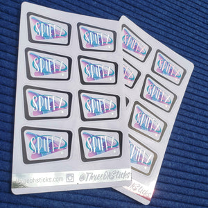Spiffy Foil accent Stickers