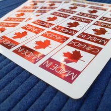 Load image into Gallery viewer, Made In Canada Foil Sticker
