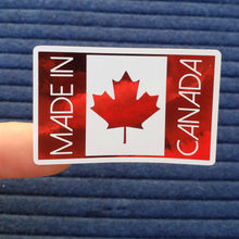 Load image into Gallery viewer, Made In Canada Foil Sticker
