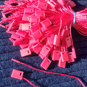 100 pc Nylon cord with plastic snap lock end - Add-On item ONLY