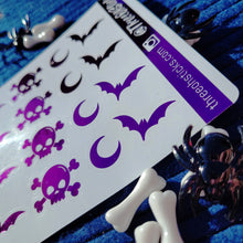 Load image into Gallery viewer, Halloween Elements Foil Stickers
