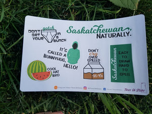 Saskatchewan Stickers