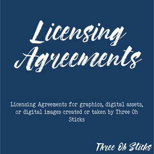 Licensing Agreement - Please Read Full Description
