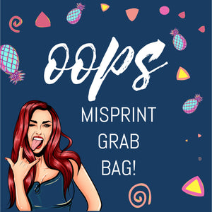 OOPS Misprint Grab bag Sticker Sheets
